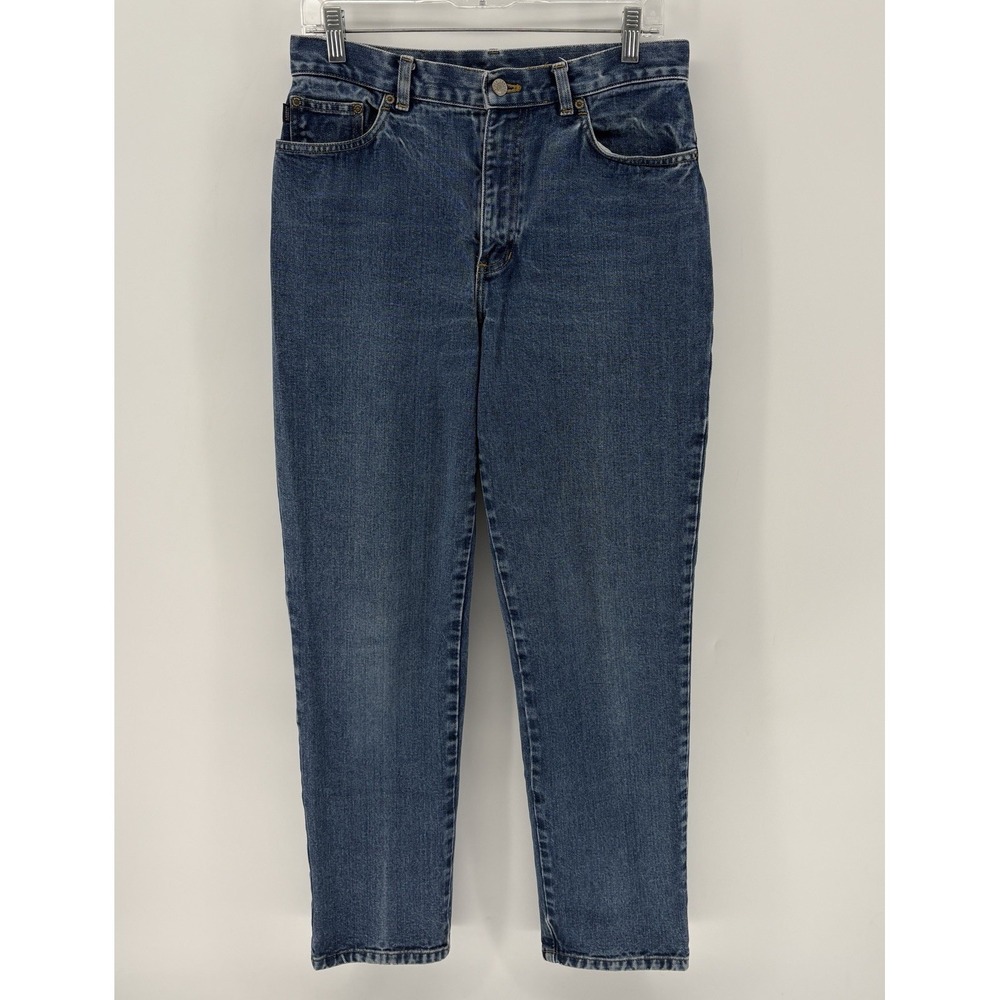 VTG Lauren Jeans Co. Ralph Lauren Women's Size 8 30X30 Blue Jeans Cotton Classic